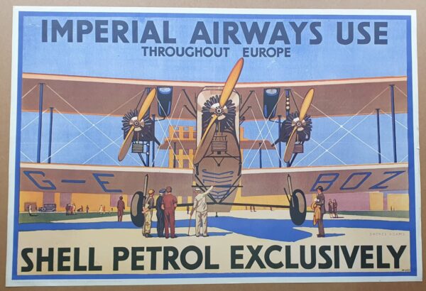 Imperial Airways Shell Petrol